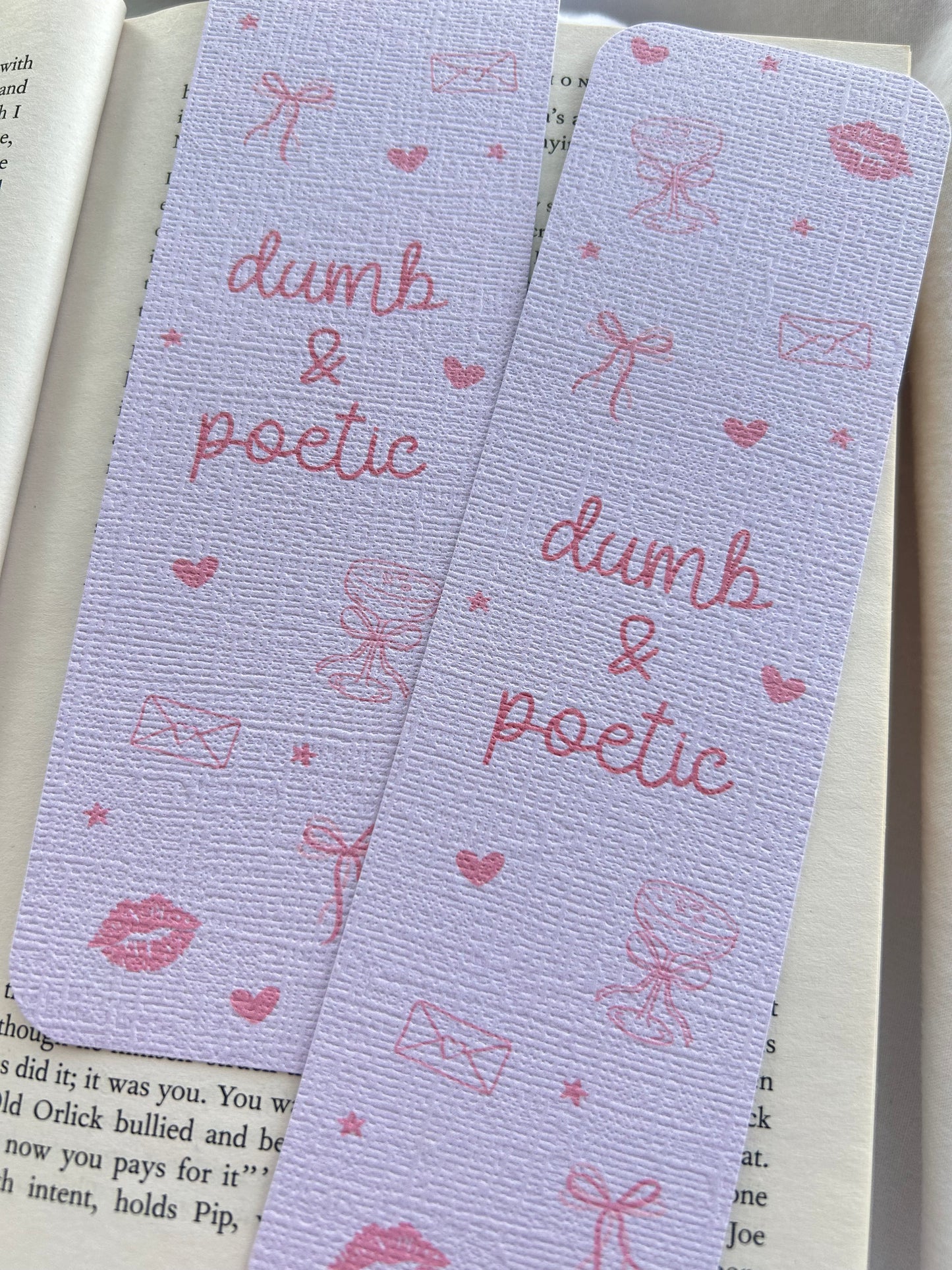 Dumb & Poetic Bookmark