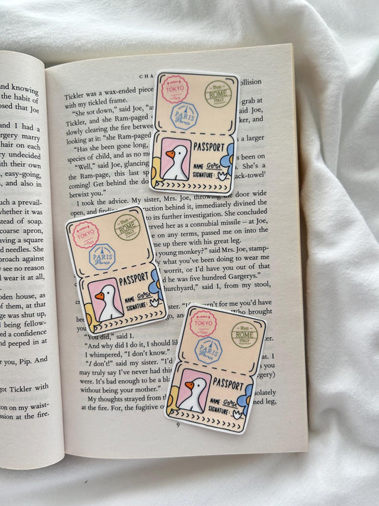 Goose Passport Sticker