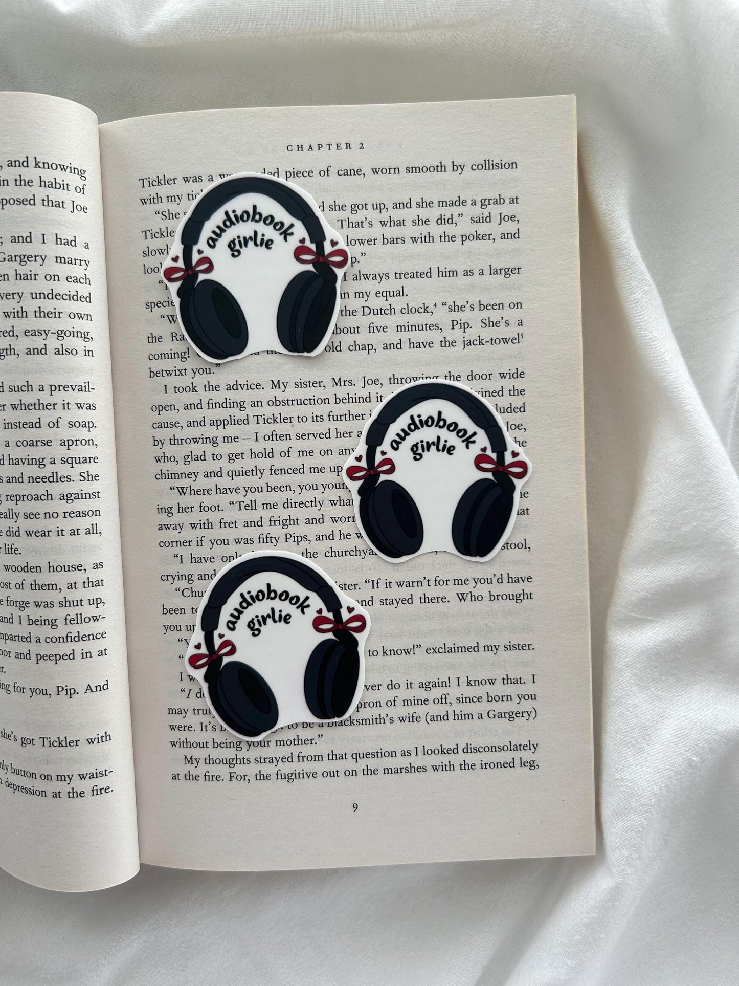 Audiobook Girlie Sticker