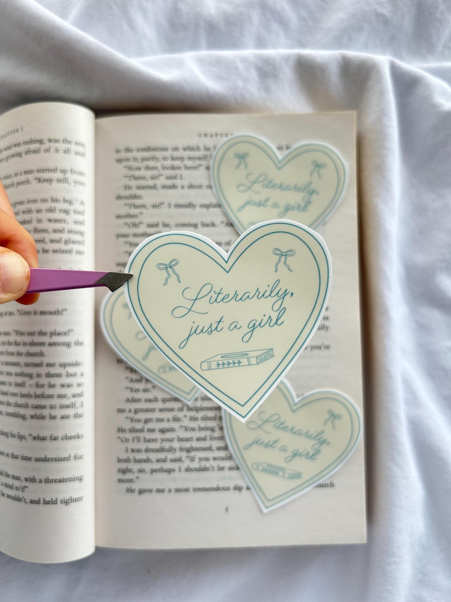 Literally Just A Girl Sticker