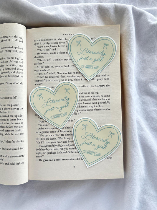 Literally Just A Girl Sticker