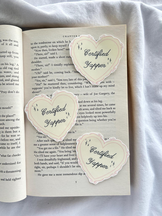 Certified Yapper Sticker