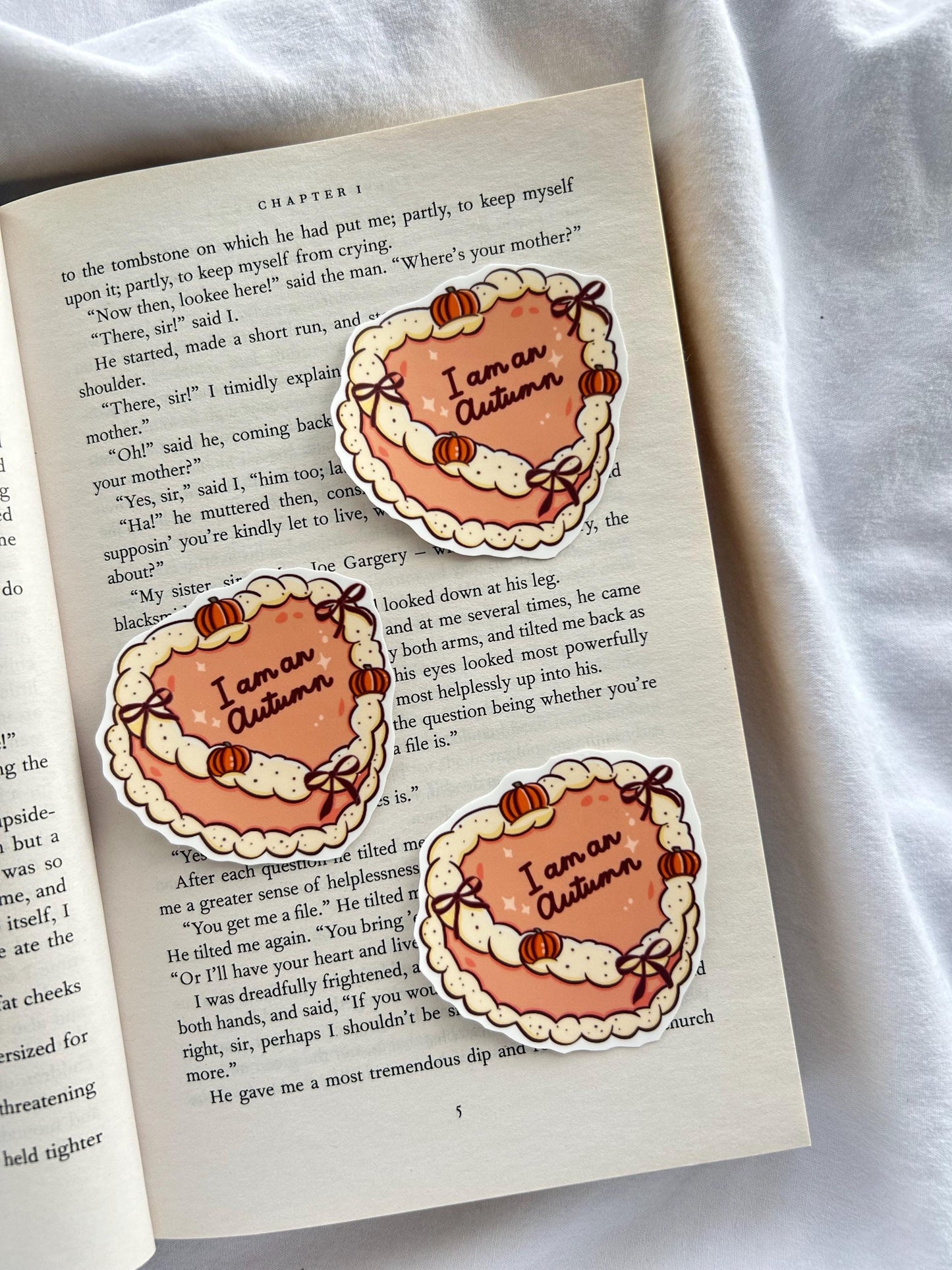 I Am An Autumn Sticker