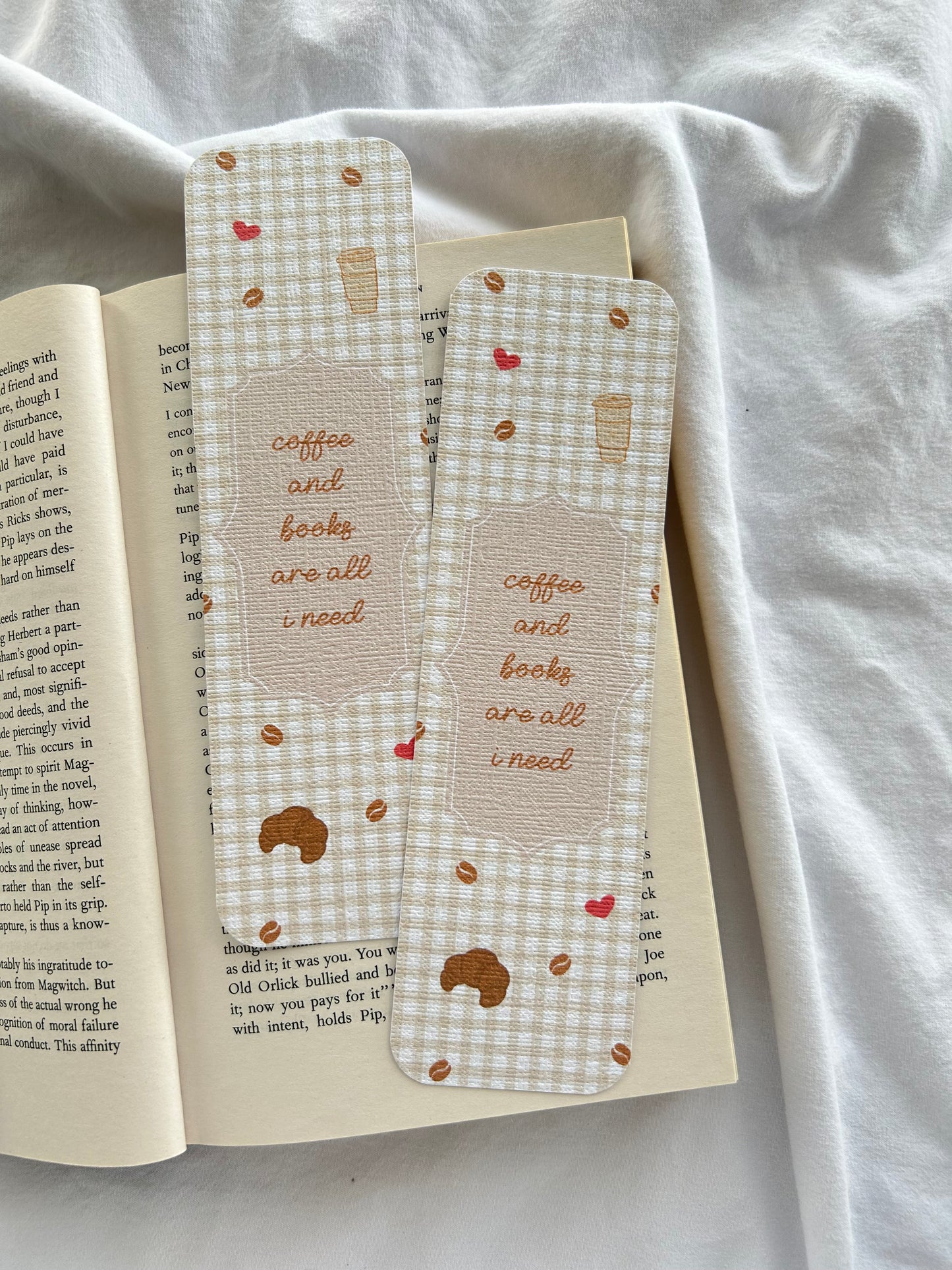 Books and Coffee are all i need Bookmark