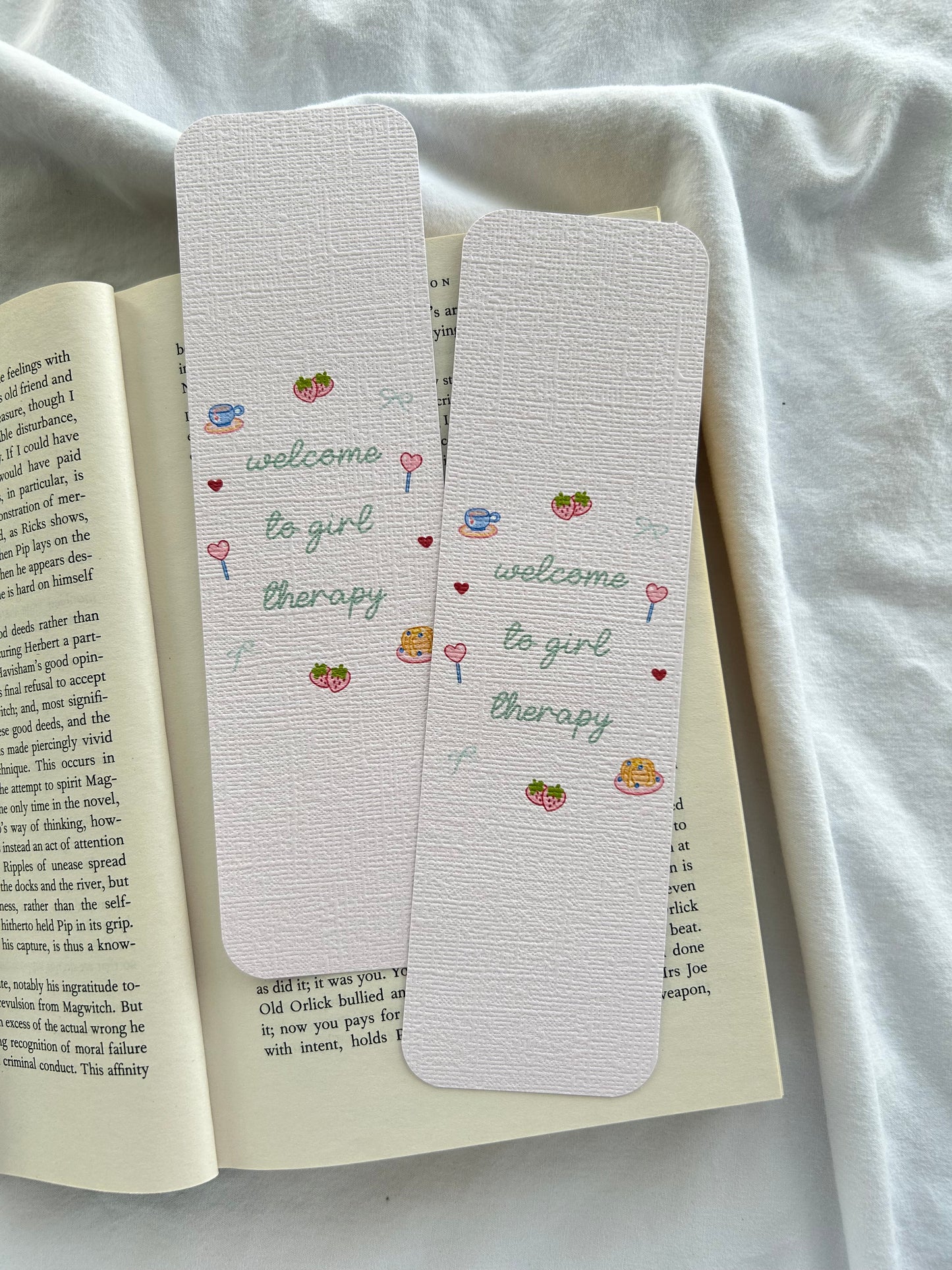 Welcome to Girl Therapy Bookmark