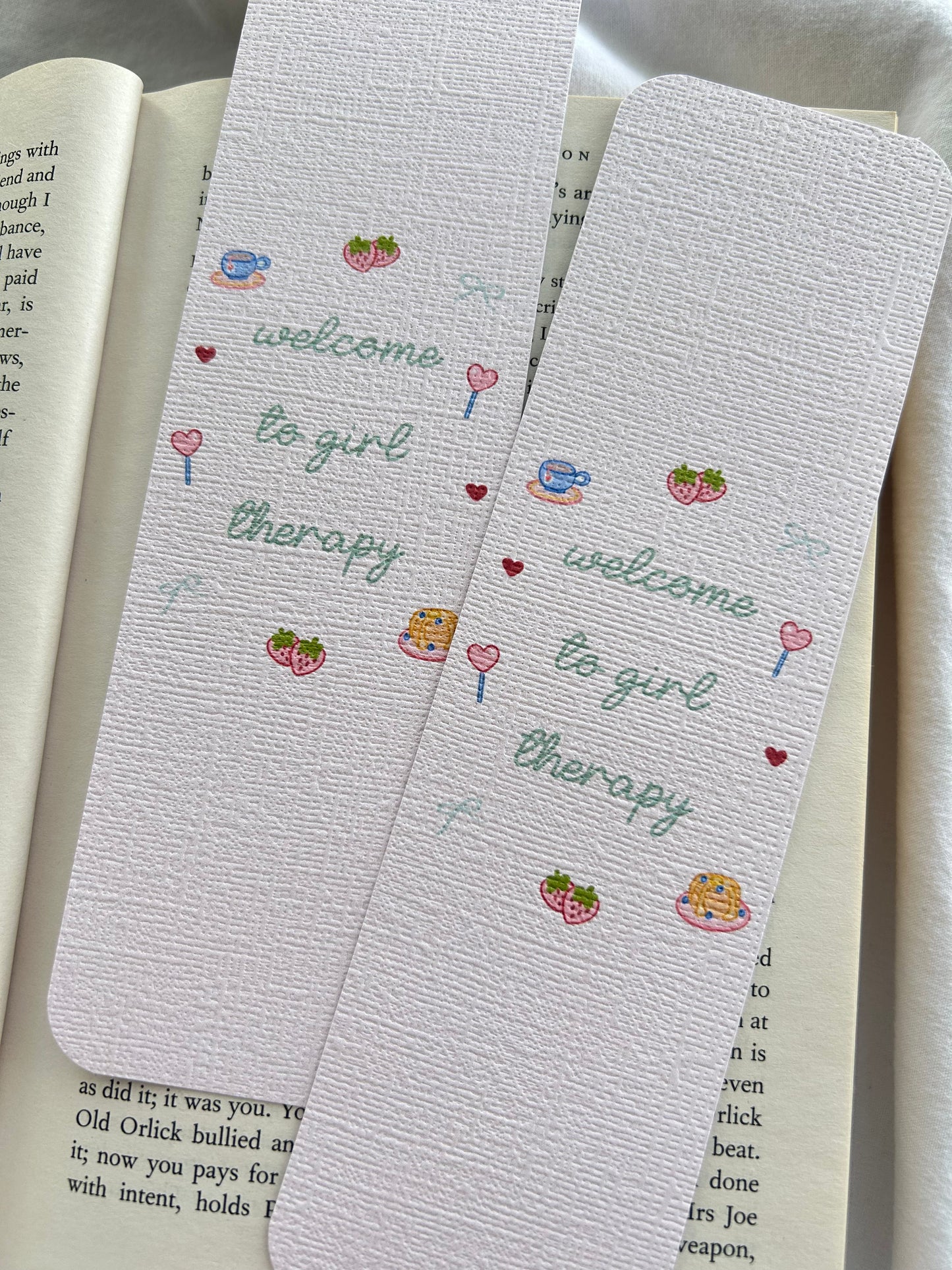 Welcome to Girl Therapy Bookmark