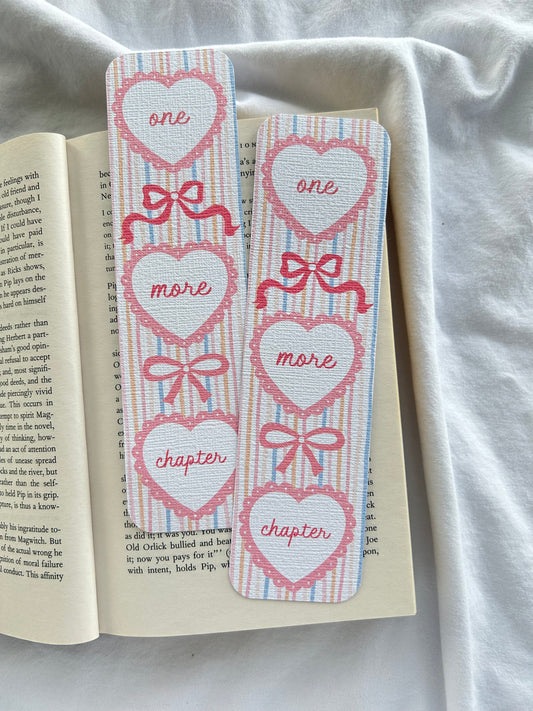 One More Chapter Bookmark