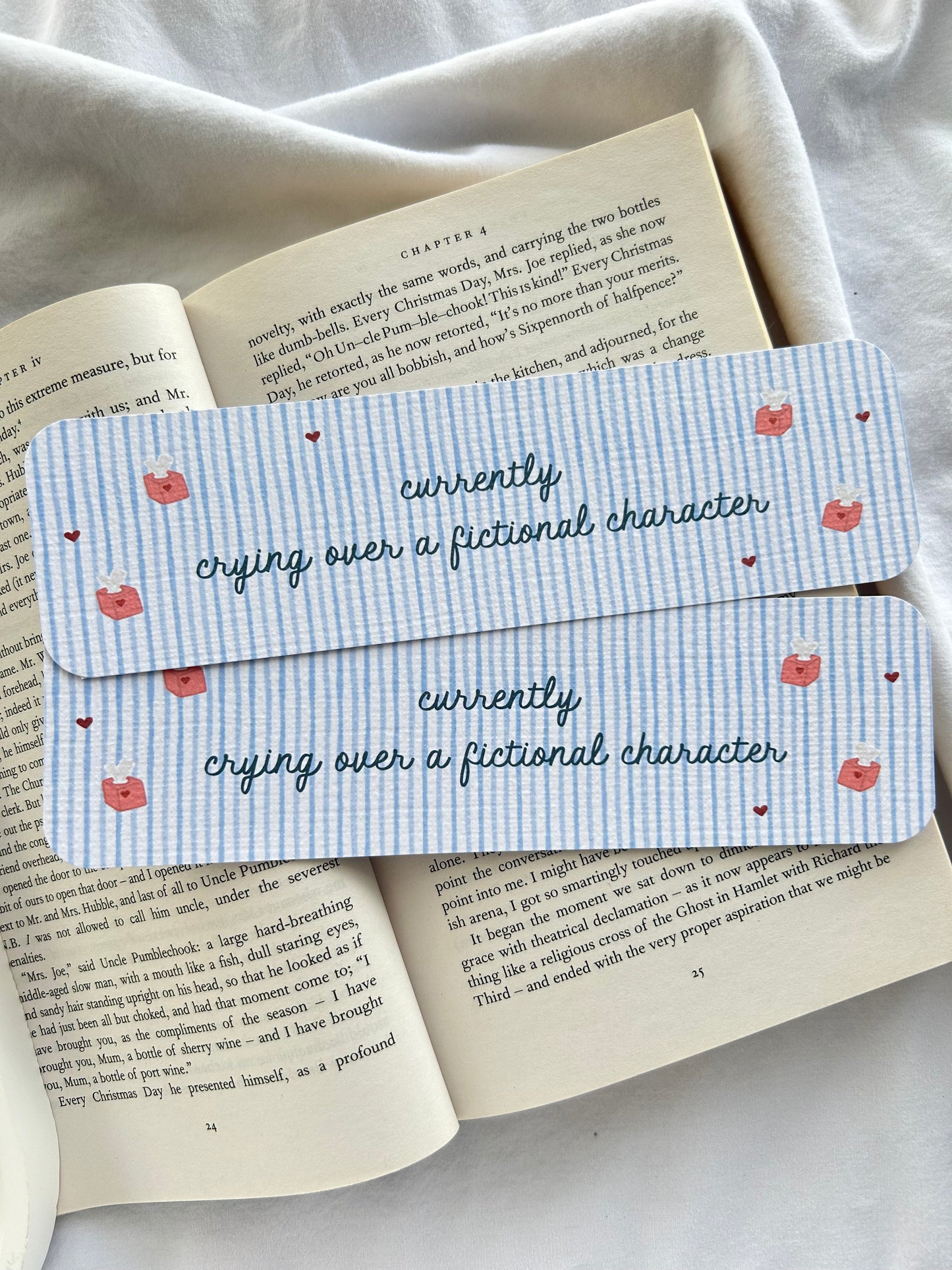Crying Over A Fictional Character Bookmark