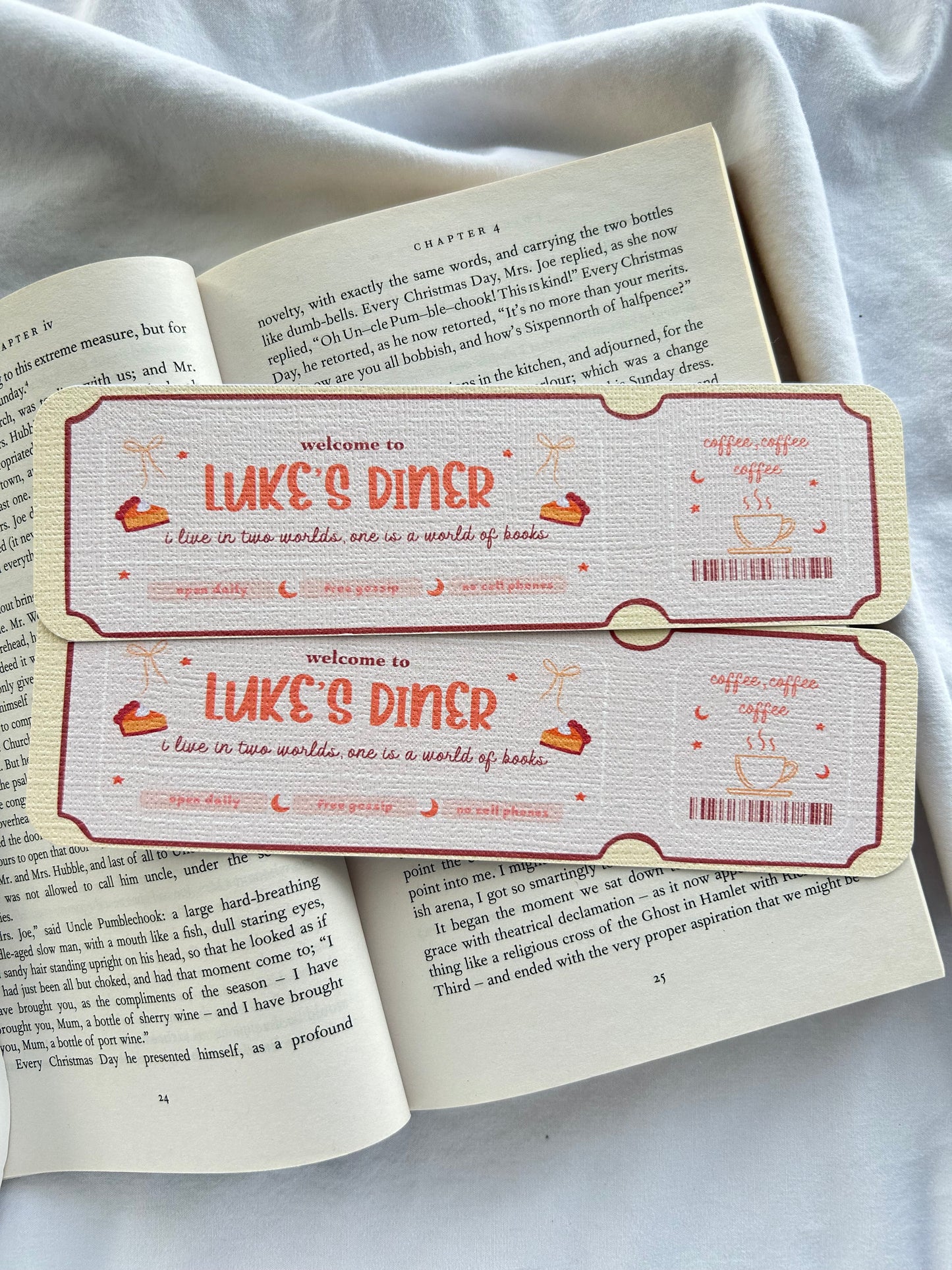 Lukes Diner Bookmark