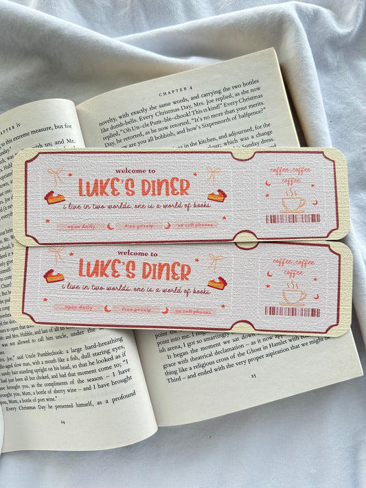 Lukes Diner Bookmark