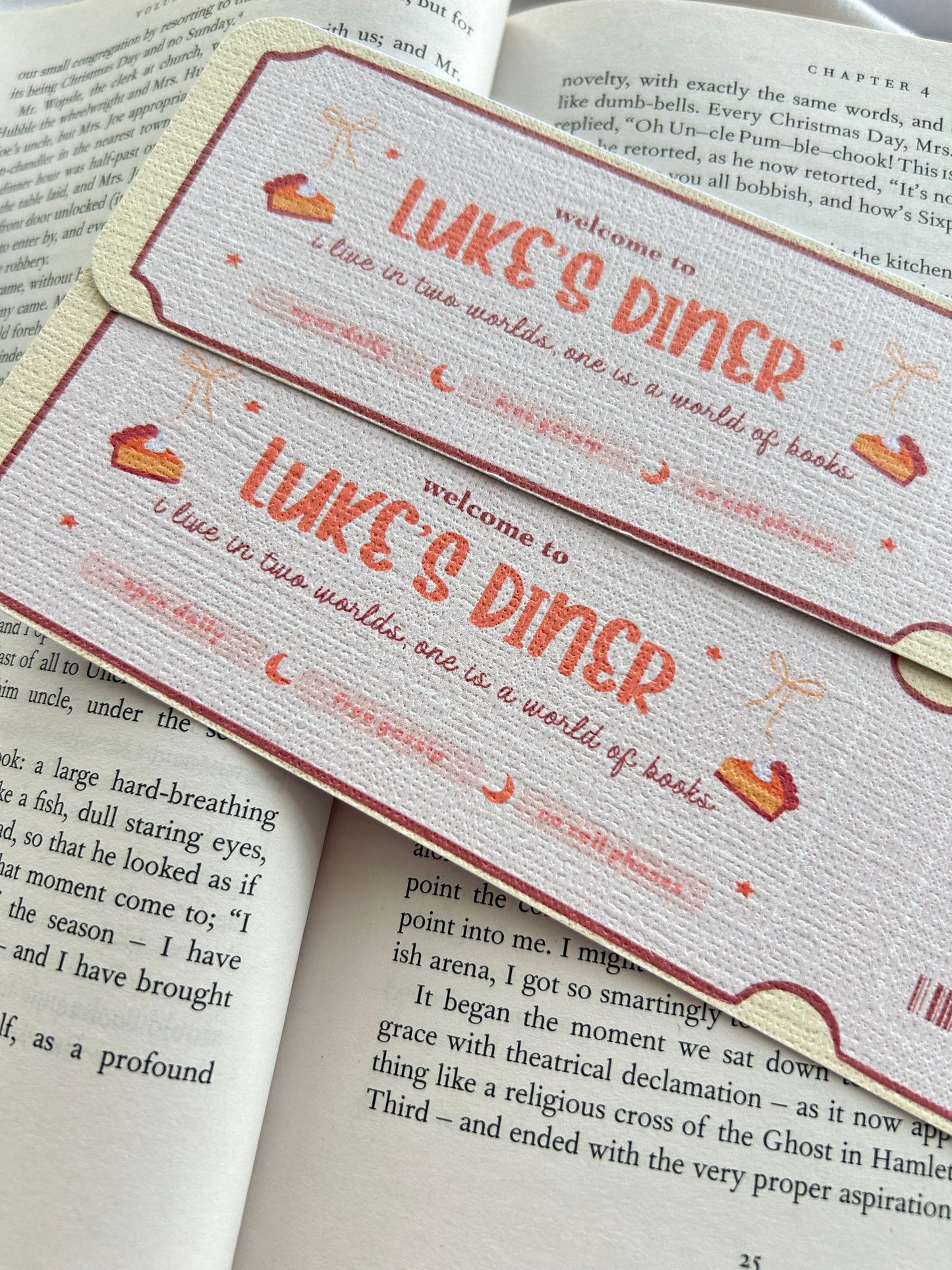 Lukes Diner Bookmark