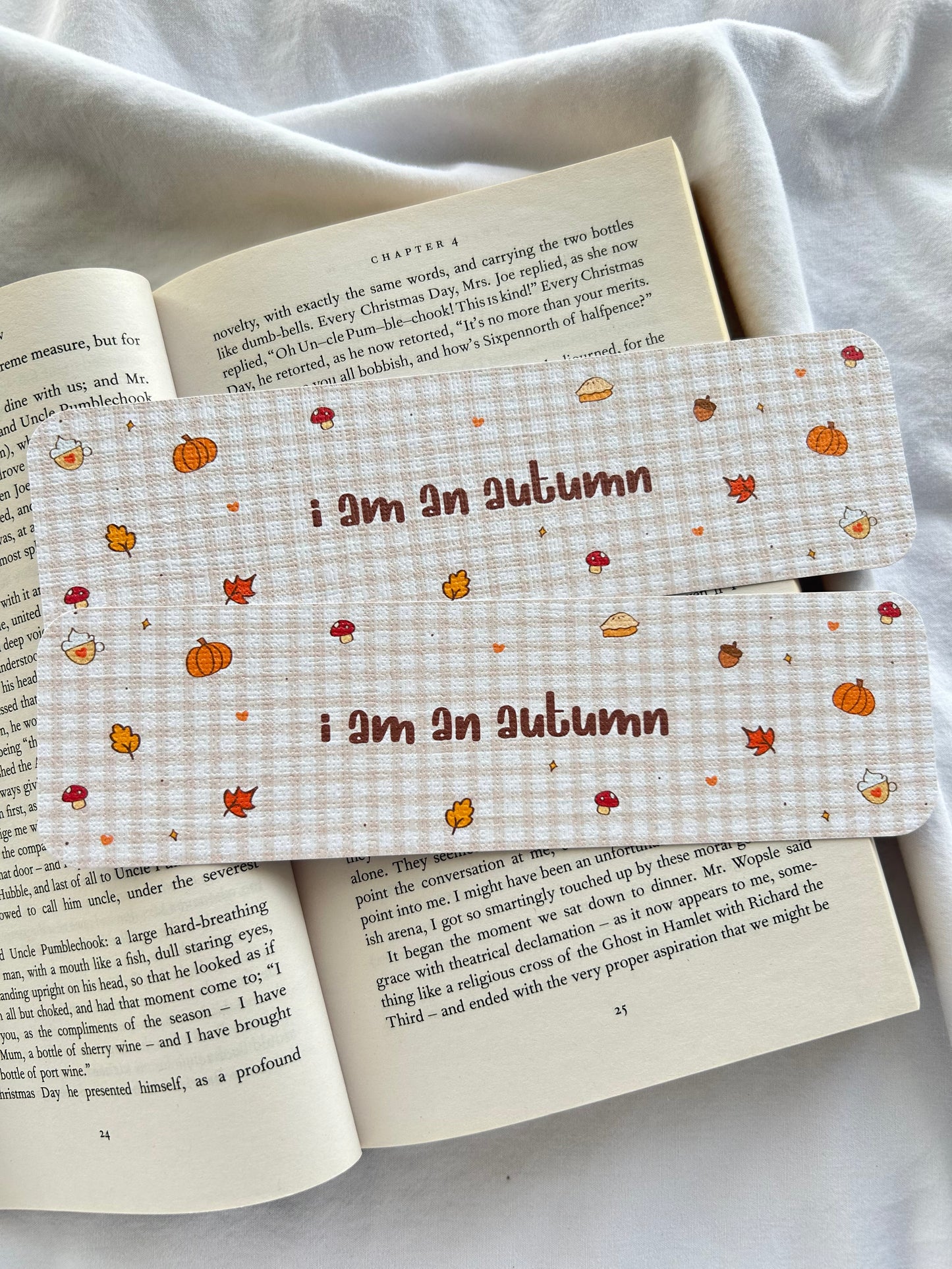 I Am An Autumn Bookmark