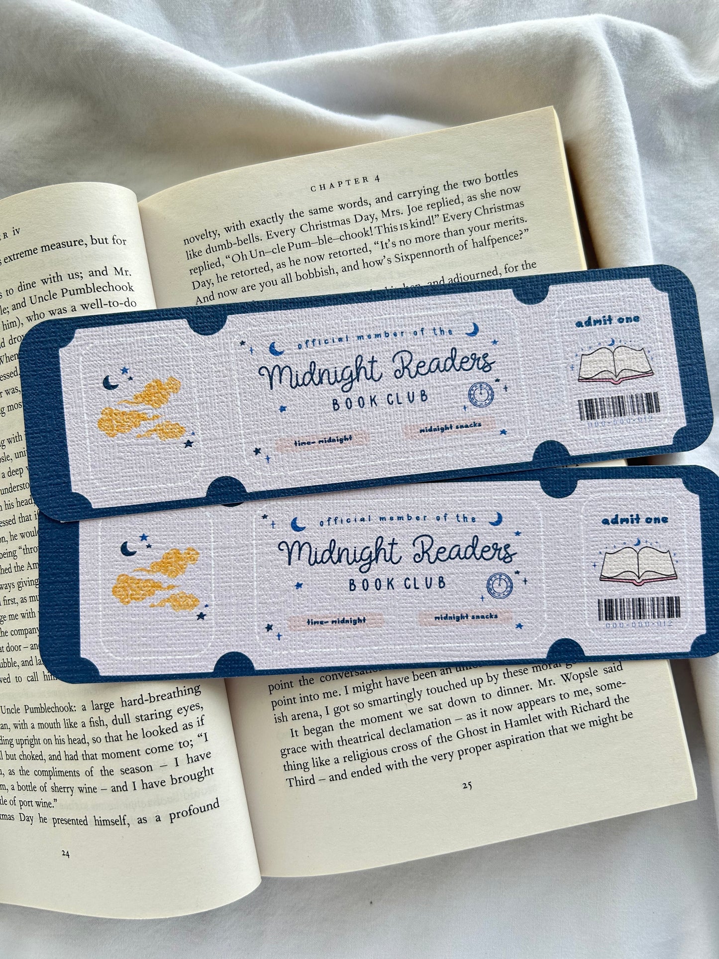 Midnight Bookclub Bookmark