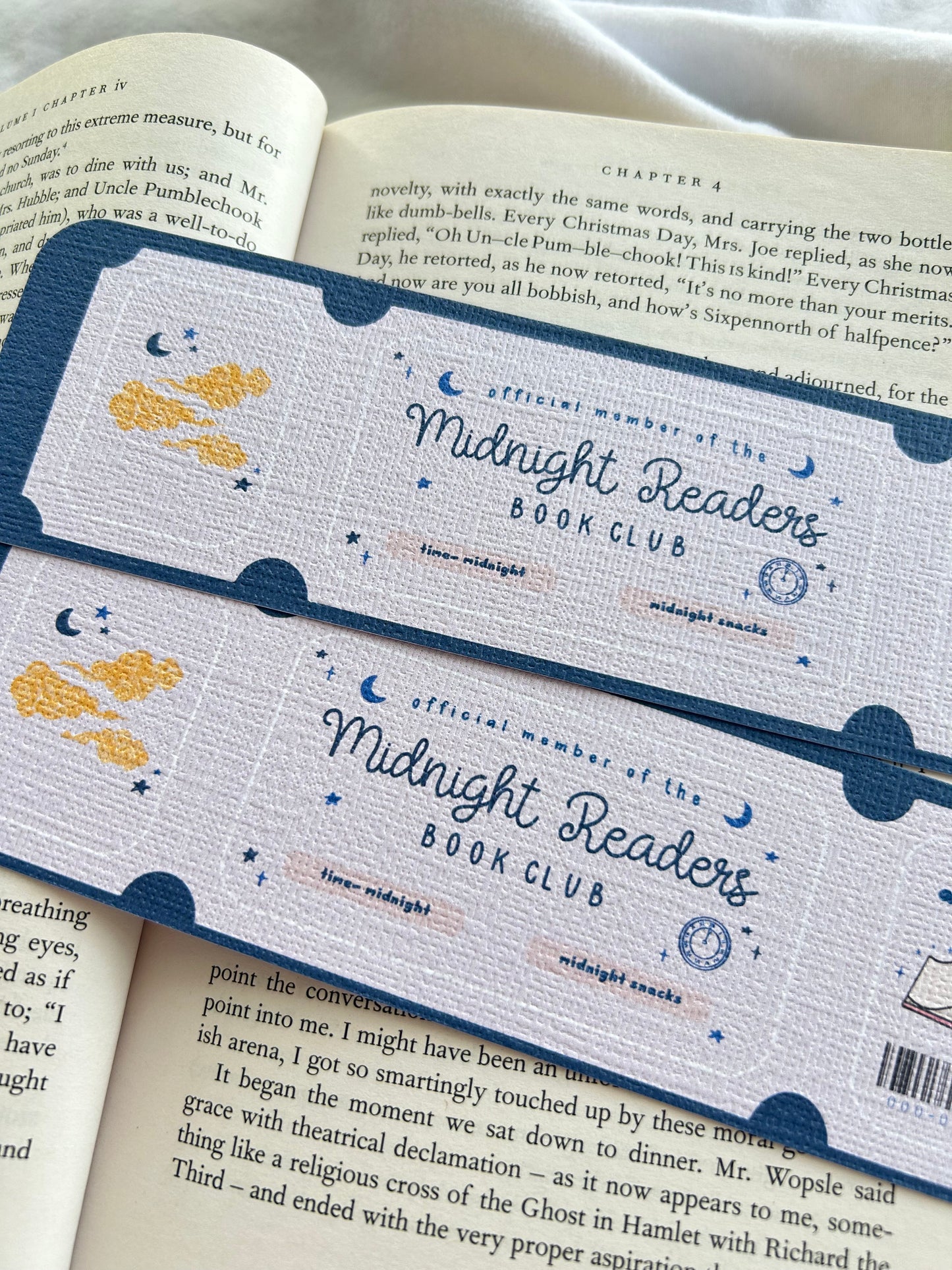Midnight Bookclub Bookmark