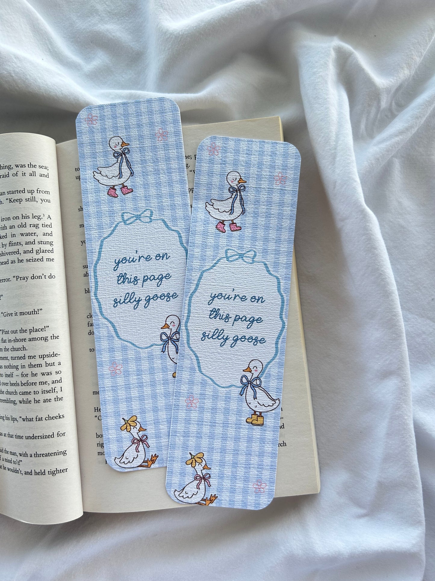 You're on This Page Silly Goose Bookmark
