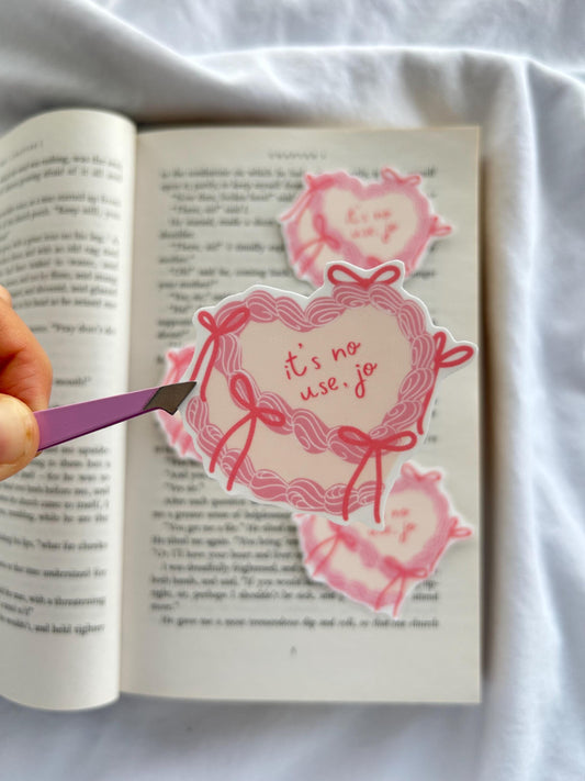 It's No Use Jo Sticker