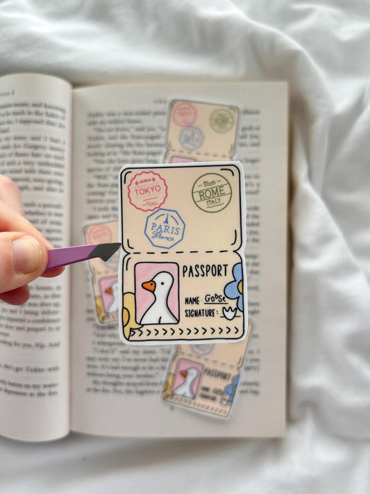 Goose Passport Sticker