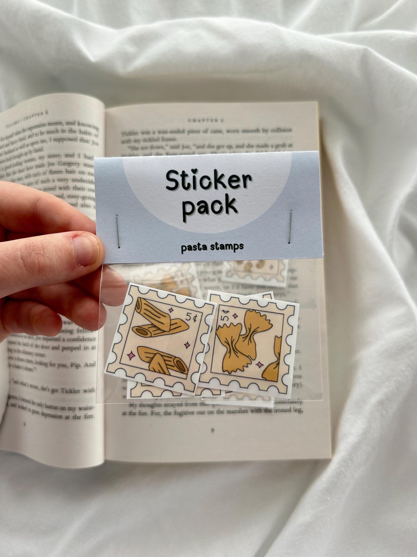 Pasta Stamp Sticker Pack