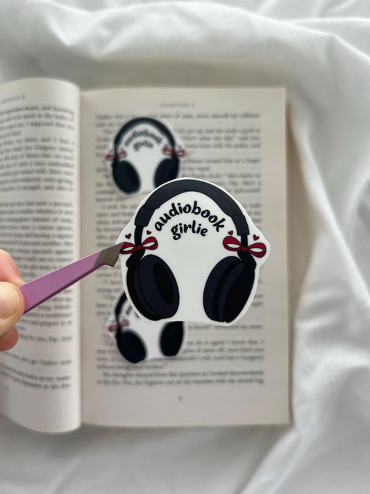 Audiobook Girlie Sticker